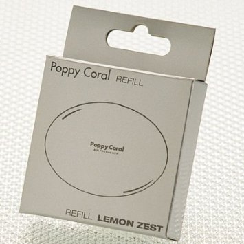 Richbrook Poppy Coral deodorante per auto cartuccia - limone Zest