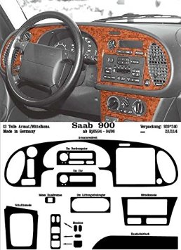 Richter 18470/96 interno Set Saab 900 3/94 - Burr noce 1 (3 pezzi)