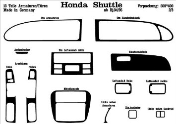 Richter 18472/96 interno Set Honda Shuttle 5/95 - 1 (3 pezzi)