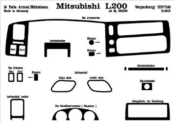 Richter 18749/96 interno Set Mitsubishi L200 4 x 4 9 99/96 - 1 (6 pezzi) 749/96