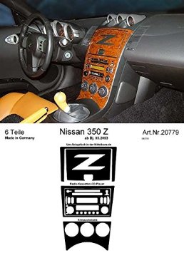 Richter 20779/96 interno set. Nissan 350Z 3/03 - 6 pezzi Mc Klima Burr noce