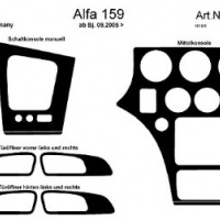 Richter 20817/93 interno set. Alfa Romeo 159 9/05 - MC/P 8 pezzi manual-trans.. In alluminio