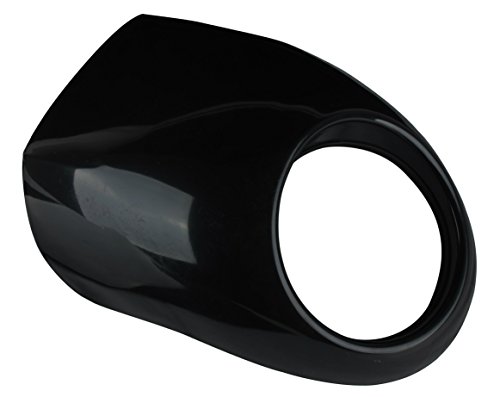 Ridgeyard Headlight Fairing Cowl Mask Visor Cover for FX XL Harley Davidson Dyna Sportster Visor