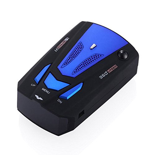 Rilevatore autovelox – 360 gradi Car Speed GPS radar 16 Police Safe rilevatore di allarme vocale
