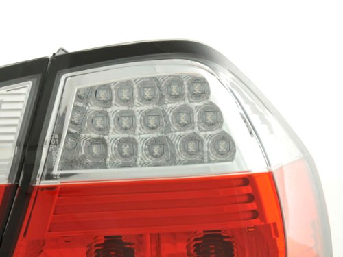 Rückleuchten Set LED Typ E90 Bj. 05-08 klar/rot [Meccanico]