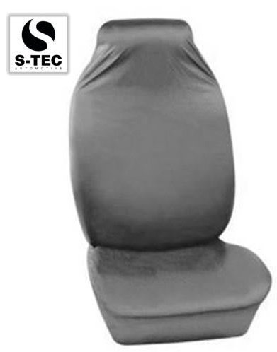S-Tech Automotive Seat ALTEA HATCHBACK 04-ON, colore: grigio/coprisedile singolo, robusto e impermeabile
