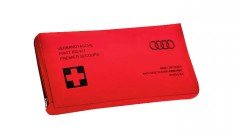Sacchetto di pronto soccorso Audi DIN 13164: 2014, rosso - 4L0093108C