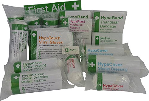 Safety First Aid K10AECON - Kit di pronto soccorso da viaggio per 1-10 persone
