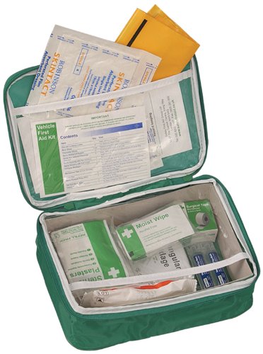Safety First Aid K366T - Kit primo soccorso con custodia di nylon