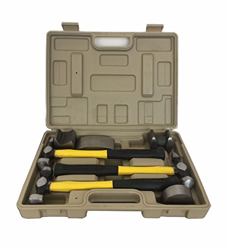 Savingplus 7 pz auto Body Repair Tool kit auto Ding Dent Hammer Dolly panel beater riparazione