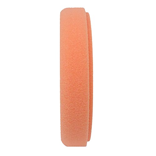 SBS lucidatura spugna Premium Ø 150 X 30 mm Arancione Medium liscio con velcro dorso
