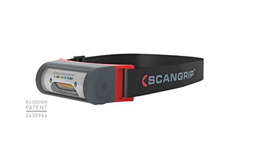 SCANGRIP® i-match dettagli 2 LED luce – vivavoce auto Swirl Finder – Torcia da testa lucidatura Reveals Swirl segna difetti di superficie, rovinare & 03.5445