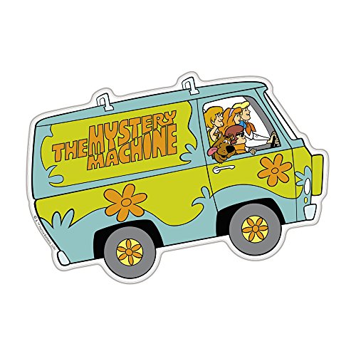 Scooby Doo Mystery Machine carattere Automotive decalcomania, con cupola emblema adesivo per auto camion moto portatile quasi nulla (multicolore su sfondo trasparente)