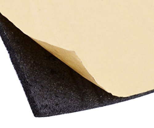 Scudo termico 6 x tappetino auto scarico marmitta isolamento FR Hood in fibra di vetro, 50 x 30 cm