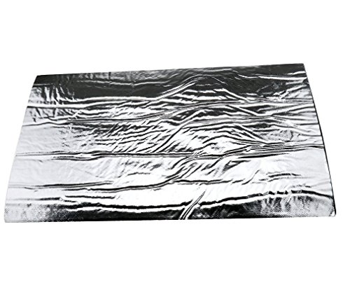 Scudo termico 6 x tappetino auto scarico marmitta isolamento FR Hood in fibra di vetro, 50 x 30 cm
