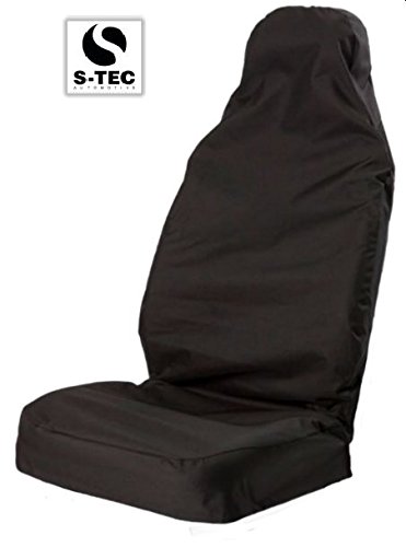 Seat LEON CUPRA 14, impermeabile, robusto e resistente-Coprisedile singolo, colore: nero