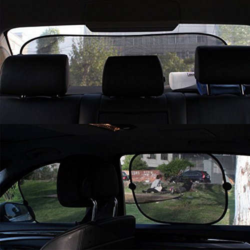Sedeta® 5 / Set Parasole per auto Parasole laterale posteriore Schermo protettivo per visiera