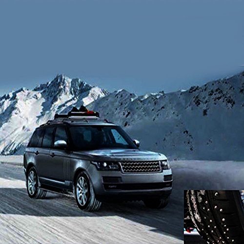 Sedeta® Auto antiscivolo per veicoli SUV per auto invernali Punta di chiodo di neve della gomma della rotella della vite prigioniera dell