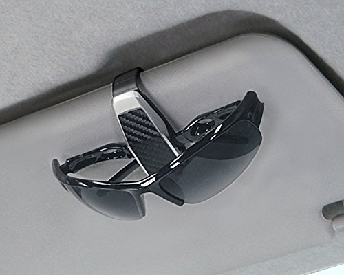 Seiko – Contenitore ec-159 auto parasole clip Occhiali da sole Organizer carbonio supporto magnetico Parasole supporti/Limousine Sedan Jeep SUV Van RV/nero/universale