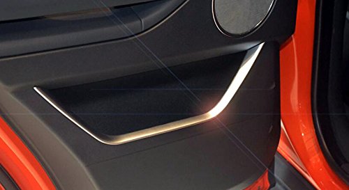 Set ABS cromato porta interna decorazione Stripe Trim per auto di Lreq