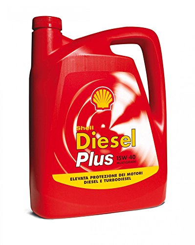 SHELL Olio Shell Diesel Plus 15W40 4 L. Lubrificanti Cura Auto Accessori