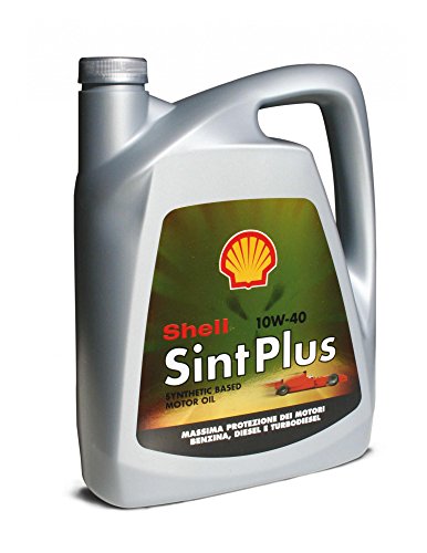 SHELL Olio Shell Sint Plus 10W40 4 L Lubrificanti Cura Auto Accessori