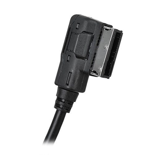 Shine @ AUX Audi VW AMI MMI AUX USB Cavo, connette iPhone Android e iPad con audio 3.5mm per Audi A3 / A4 / A5 / A6 / A8 / Q5 / Q7 / R8 / TT Jetta GTI Passat GLI (Lunghezza: 2M)