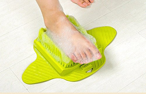Showefoot scrubber Foot Massager scrubber doccia e detergente per pavimenti – migliora il piede