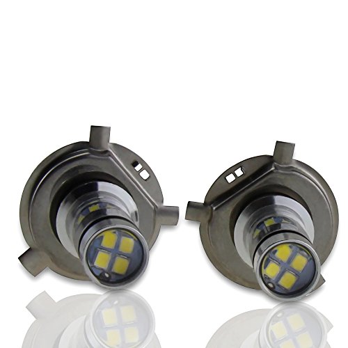 Sicurezza auto H4 LED Fog Light Bulb 20SMD 100 W ad alta potenza LED Lampadina Luci diurne a coppia