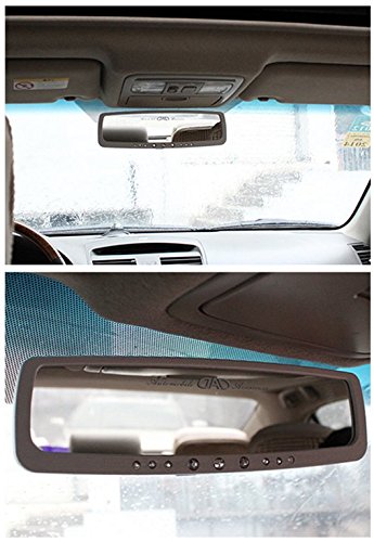 Silence Mask Automobile Auto 270mm Wide Convex Curva Interni Clip su Panoramica Vista Retro Specchio Anti-Glare Clear Universal