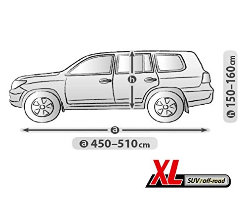 Silver XL SUV – auto Plane UV protezione invernale Plane, bd0silv0 X lsuv036
