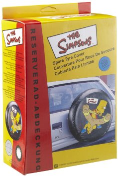 Simpsons - Kaufmann Neuheiten TS-RAD-550 - Custodia per ruota di scorta "Bart", universale fino a 29"