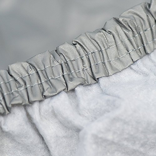Sipobuy Universale Copriauto Tutto impermeabile antigraffio resistente Carrying Cotone traspirante allineato (M: 430*160*120CM)