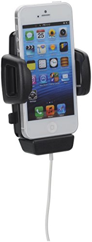 Smart-Planet® Supporto per auto supporto / car - Charging Dock titolare Smartphone - 5 con adattatore di ricarica per la ricarica di fissaggio del cavo, per esempio. iPhone 7, Galaxy S7 A3 A5, Huawei HTC One, ecc