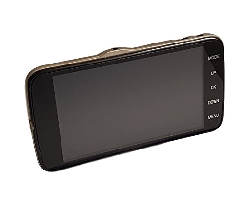 SMARTEX | Doppia Telecamera Smartex per Auto Dual Dashcam FULL HD 1080p - Schermo 4"" - Angolo di ripresa 170 gradi