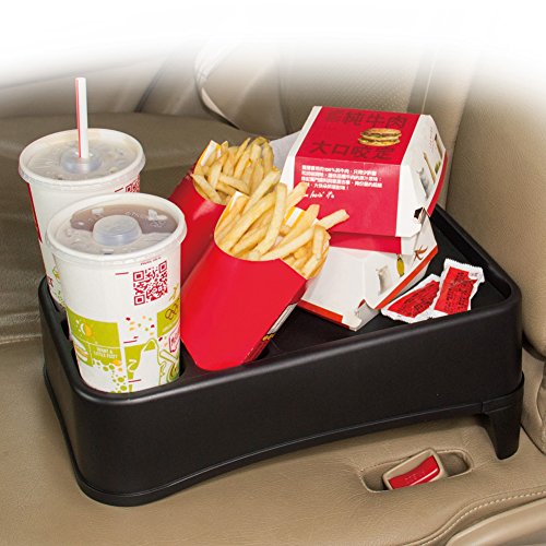 Smartspec, vassoio da viaggio per sedile posteriore dell’auto per cibo, bevande