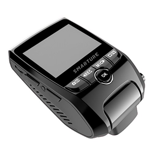 Smarture Dash Cam l215-c, cruscotto della macchina fotografica registratore con Full HD 1080p, Sony IMX323 sensore di immagine, 170 ° obiettivo grandangolare, super condensatore, LCD 6,1 cm, Wi-Fi integrato, A118 A119 versione aggiornata