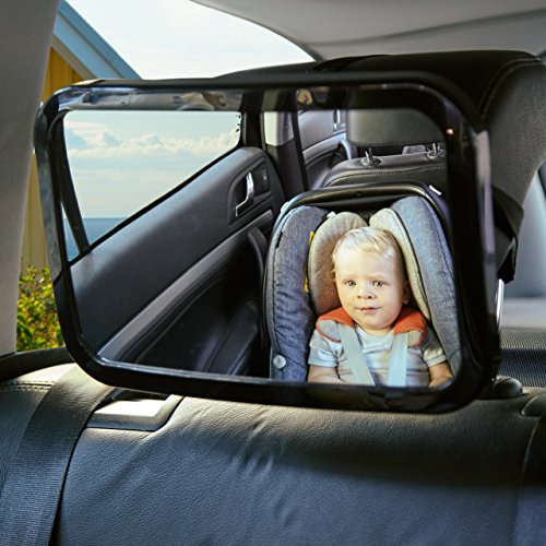 smileBaby Specchio auto regolabile per bambini Specchietto per sedili posteriori