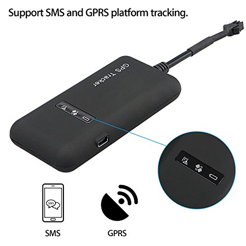 SODIAL Mini localizzatore GPS per auto Tracker Locator GT02 GPRS GSM dispositivo di localizzazione veicolo / camion / furgone