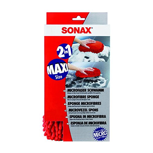 SONAX 428100 - Spugna in microfibra D/GB/F/NL/I/E