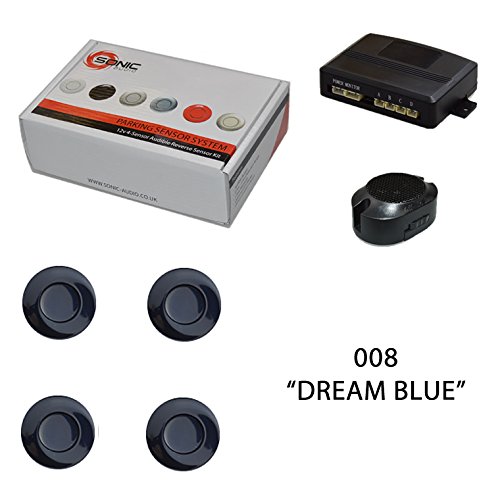 Sonic Audio, kit per sensore di parcheggio e retromarcia modello VS-4, con buzzer acustico