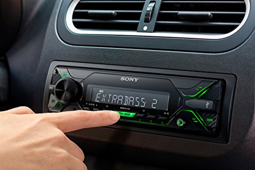 Sony DSX-A212UI Black car media receiver - Car Media Receivers (LCD, Black, 55 W, 178 x 119 x 50 mm, 700 g, FLAC,MP3,WMA)