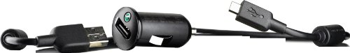Sony Ericsson AN401 Adattatore per auto compreso cavo micro USB
