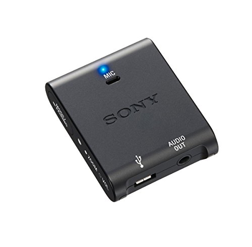 Sony RM-X7BT Sistema Vivavoce e Telecomando Bluetooth da Smartphone per Auto, Comandi Vocali, NFC, Nero