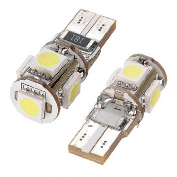 Souked 1PC Canbus T10 194 168 W5W 5050 5 LED SMD dell
