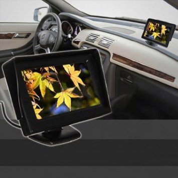 Souked 4.3inch LCD Car Rearview Monitor schermo della fotocamera Reverse Kit DVD VCR