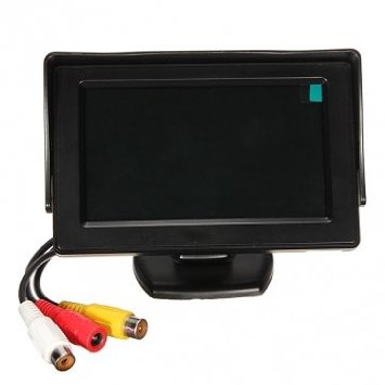 Souked 4.3inch LCD Car Rearview Monitor schermo della fotocamera Reverse Kit DVD VCR
