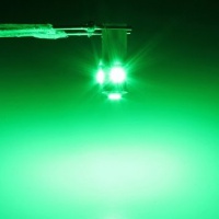Souked T10 194 168 2825 5SMD 5050 LED verde Super Bright lampada del cuneo della lampadina