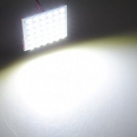 Souked T10 36 SMD LED del festone della cupola della lampadina bianca 12V