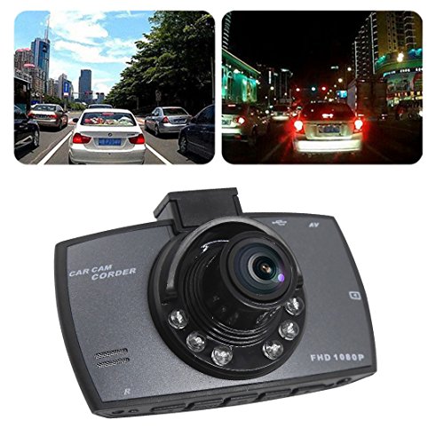 sourcingmap® 2.7" HD 1080P auto dvr registratore video digitale veicolo videocamera fotocamera sensore G